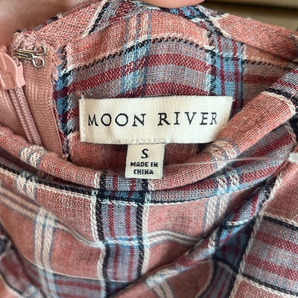 Moon River Gingham Dress - Picture 2 of 3